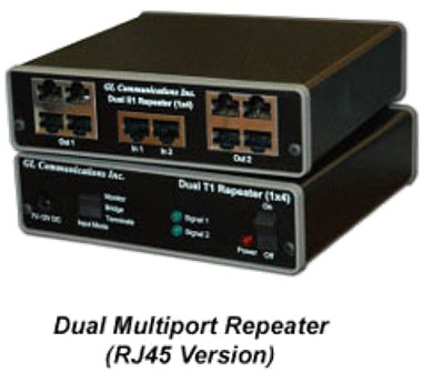 dual multiport repeater rj45 version