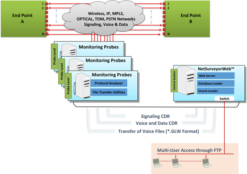 Network Monitoring NetSurveyorWeb™