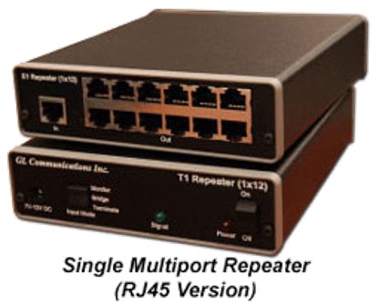 single multiport repeater rj45 version
