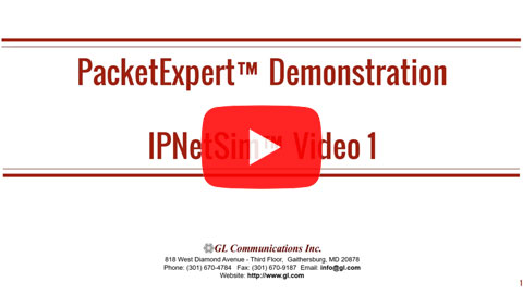 PacketExpert™ - IPNetSim