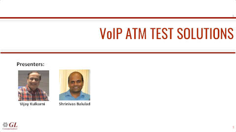 VoIP ATM Test Solutions