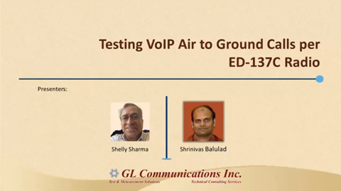Testing VoIP Air-to-Ground Calls per ED-137C Radio