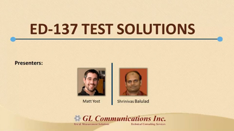 ED-137B Test Solutions