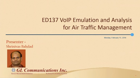 ED-137 VoIP Emulation and Analysis for Air Traffic Management